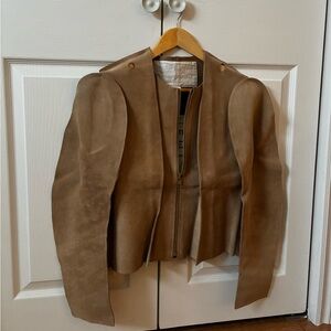 ARCHIVAL Maison Margiela x H&M SS99 ‘Pattern cut’ re-edition suede jacket